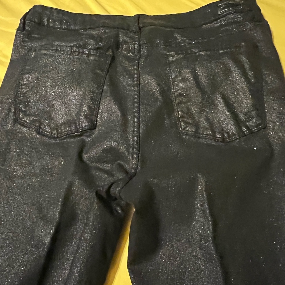Seven7 Black Shimmer Jeans